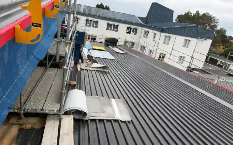 Corrugated iron roof repair Auckland rusted iron