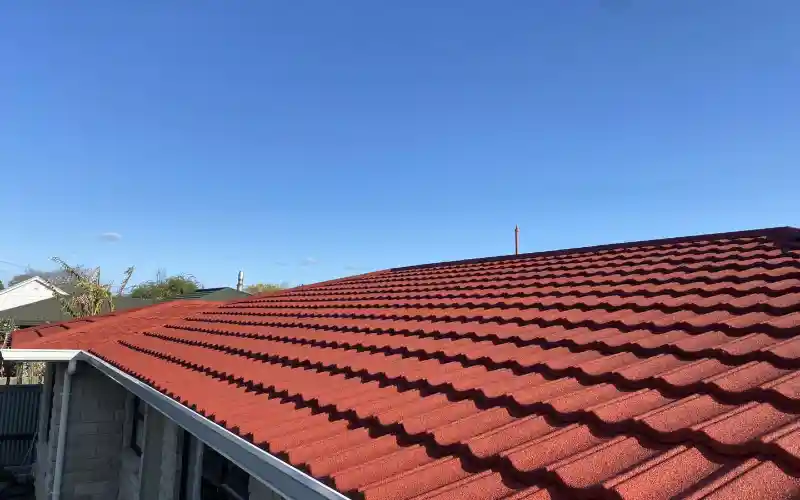 Decramastic stone chip tile roof Auckland replacement
