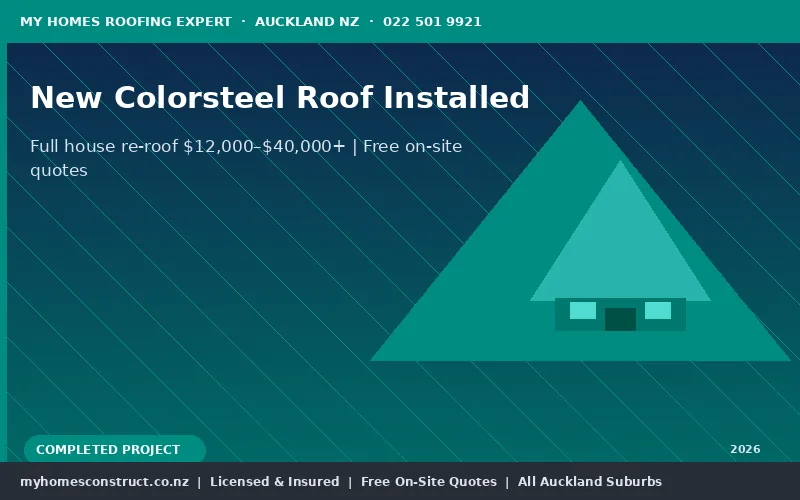 After — Full Tile-to-Metal Re-Roof — Epsom