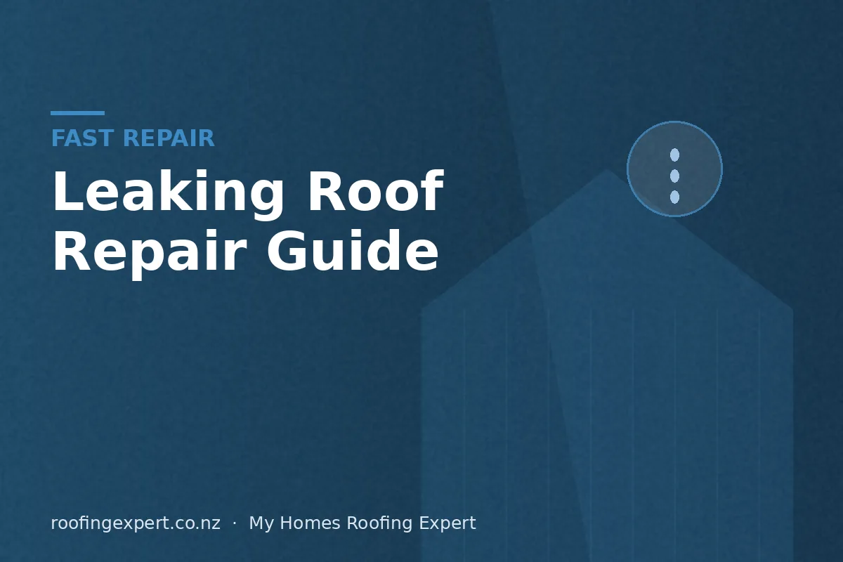 Flashing being sealed during leaking roof repair in NZ Flashing being sealed during leaking roof repair in NZ