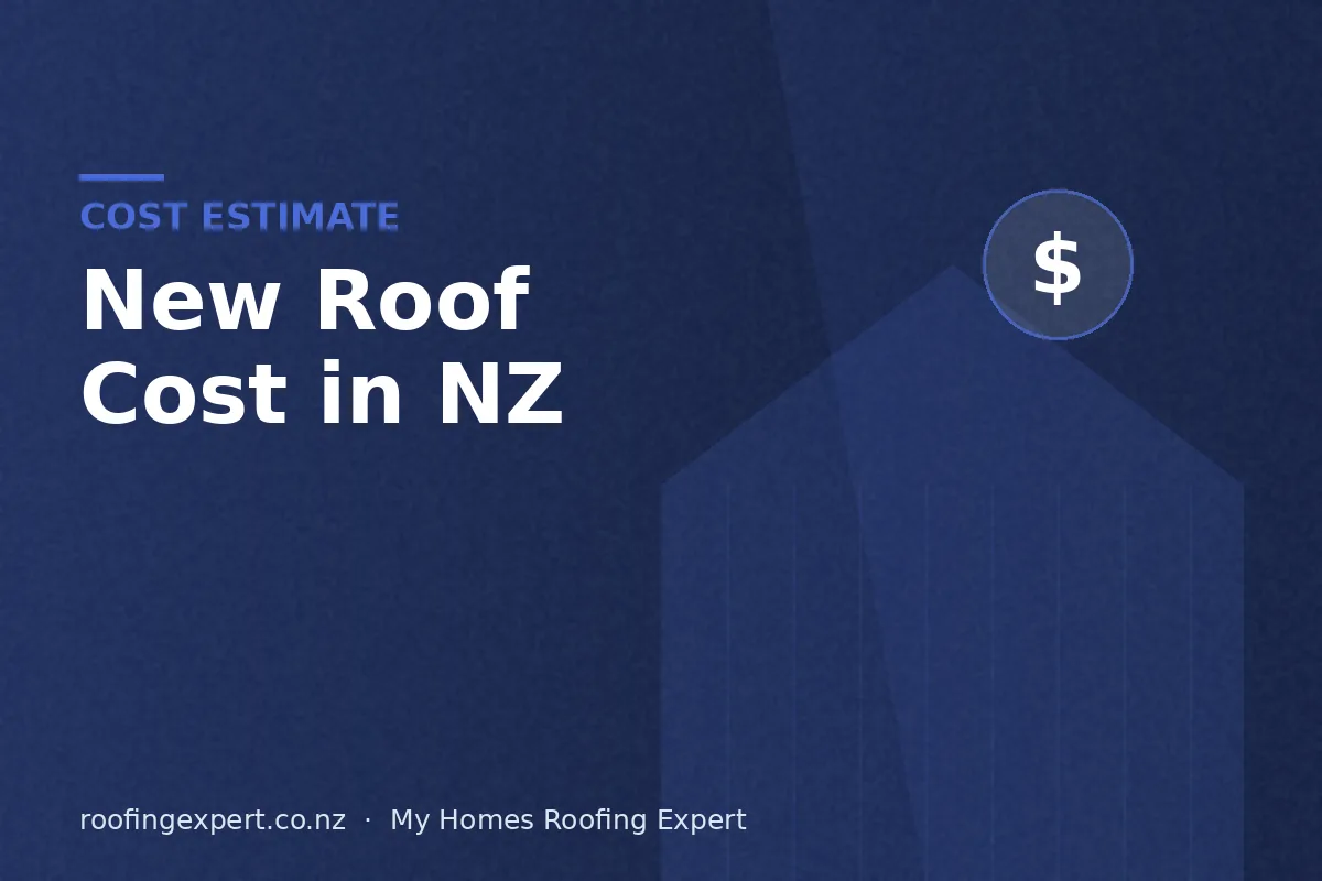 Roofing material samples for new roof cost comparison NZ
