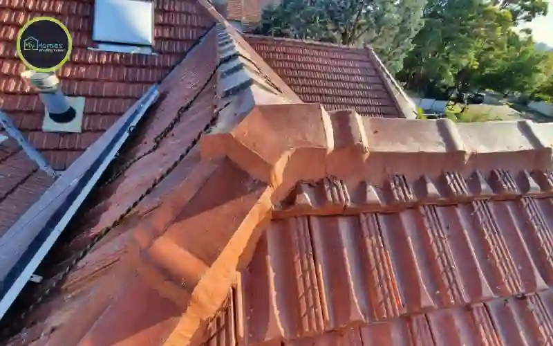 Ridge capping repair Auckland tile roof re-pointing mortar
