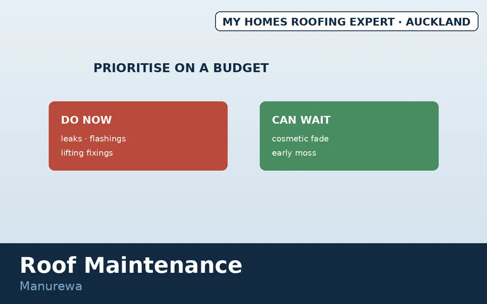 Manurewa prioritising roof repairs on a budget