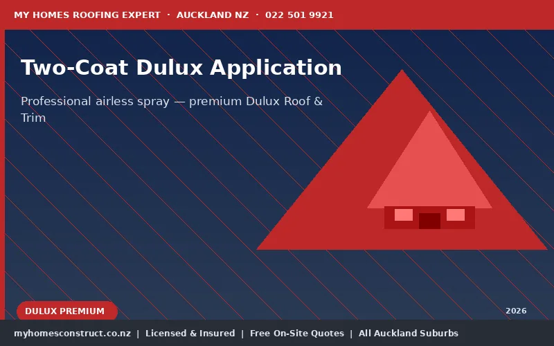 After — Terracotta Tile Roof Repaint — West Harbour