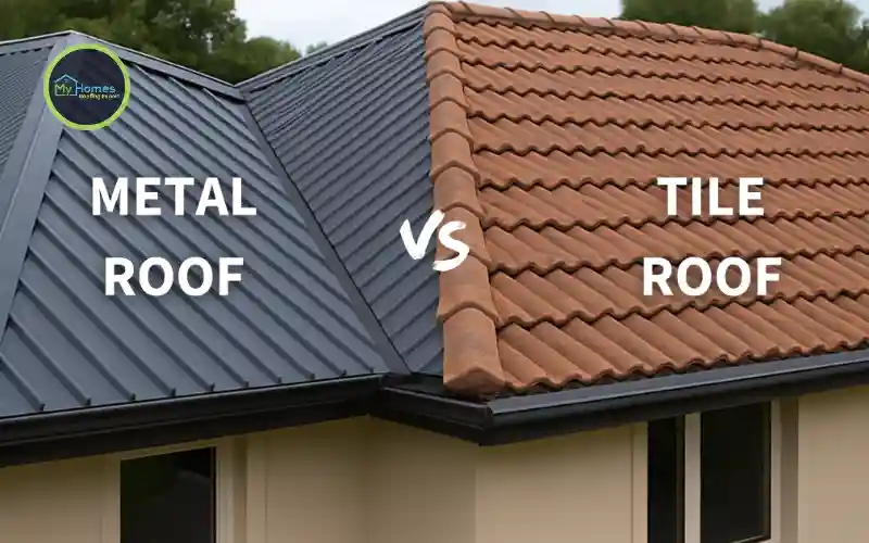 Concrete tile vs Colorsteel metal roofing comparison Auckland