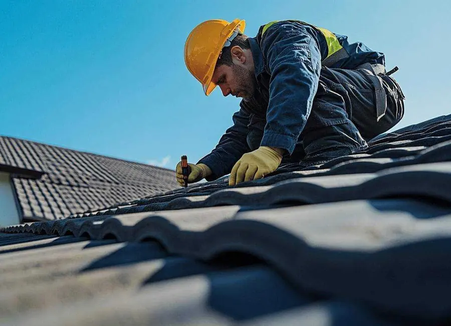 Emergency roof repair on an Auckland home stopping an active leak