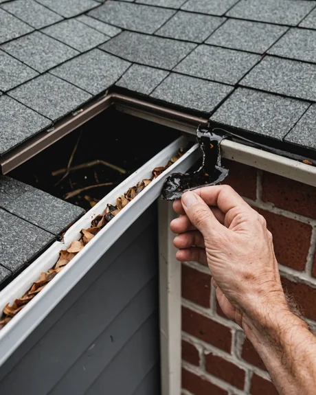Gutter and downpipe replacement on an Auckland house