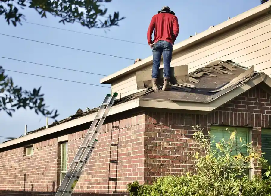Tile roofing work on an Auckland home by a professional roofing team