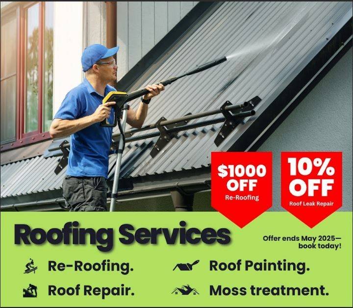 Roof Cleaning in Auckland | Professional Roof Maintenance 32 Best Roofing Company in Auckland 2025